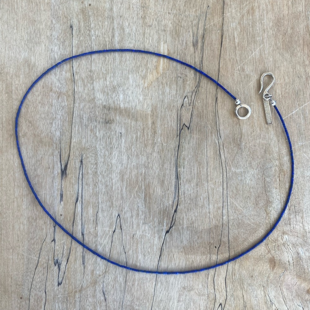 Sophie Buhai Lapis Spaghetti Necklce